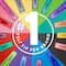 Paper Mate® Flair!® 16 Colour Brush & Medium Dual Tip Felt Pens